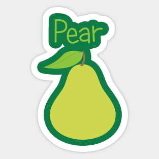 Pear Sticker